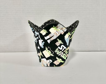 Funda para fideos ramen, soporte para helado McFlurry, funda para vaso de fideos, apta para microondas, reversible.