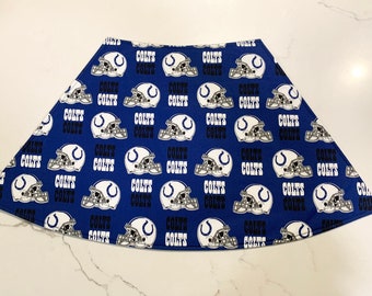 4 Colts Wedge Placemats,  Reversible, Cotton Fabric. Large Size.