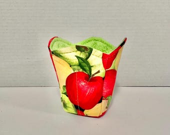 Funda para fideos ramen, soporte para helado McFlurry, funda para Cup O Noodles, apta para microondas, reversible.