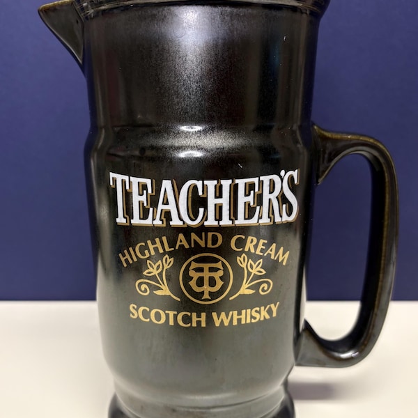 Teacher’s Highlsnd Cream Scotch Whisky Pub Jug/Pitcher