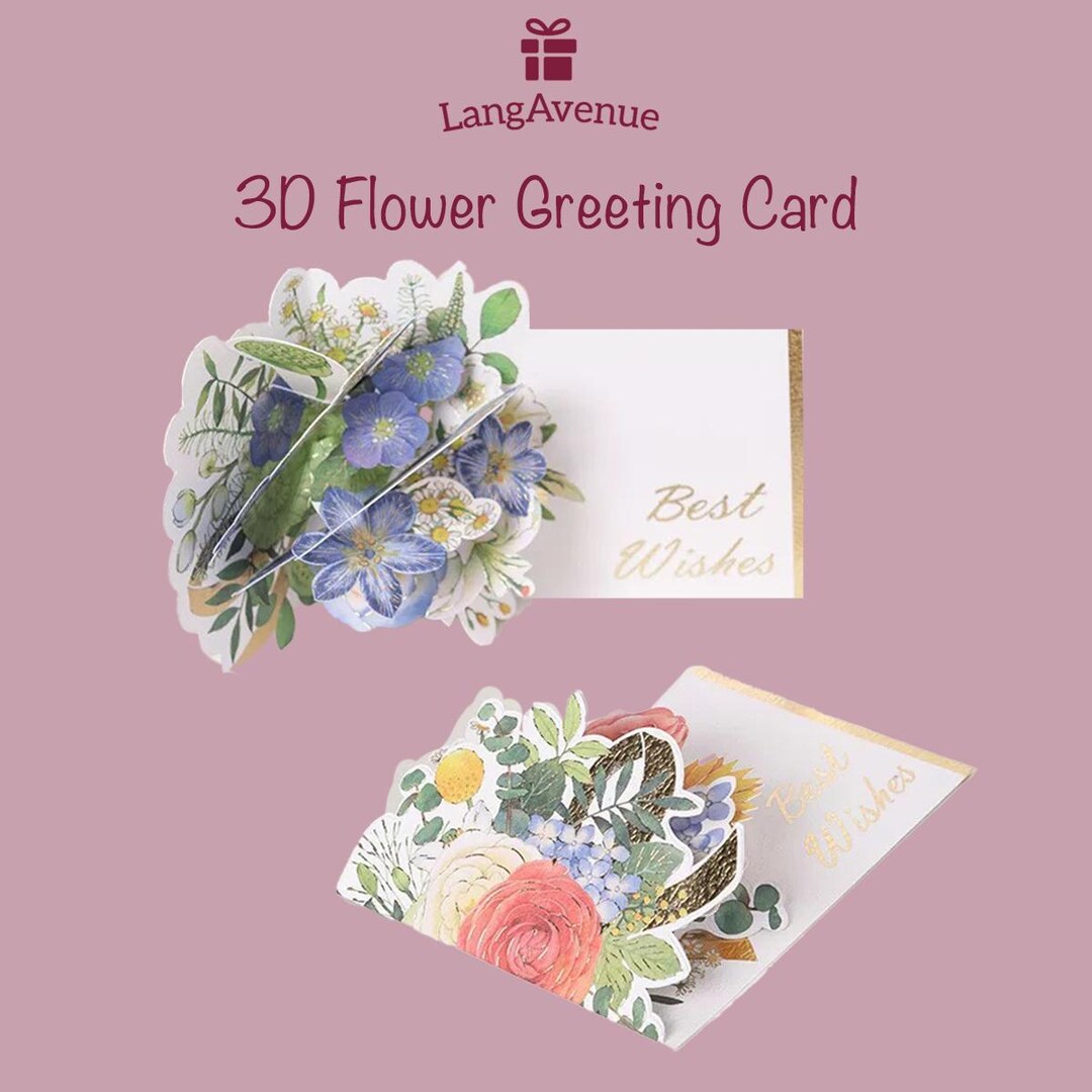 Ancienne Carte De Vœux Y40 - Bouquet De Fleurs - État D'occasion