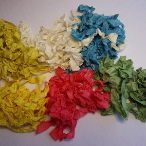 Crinkled Seam Binding Bundle, 30 yards, Summer Fun Colors, Crafting Ribbons