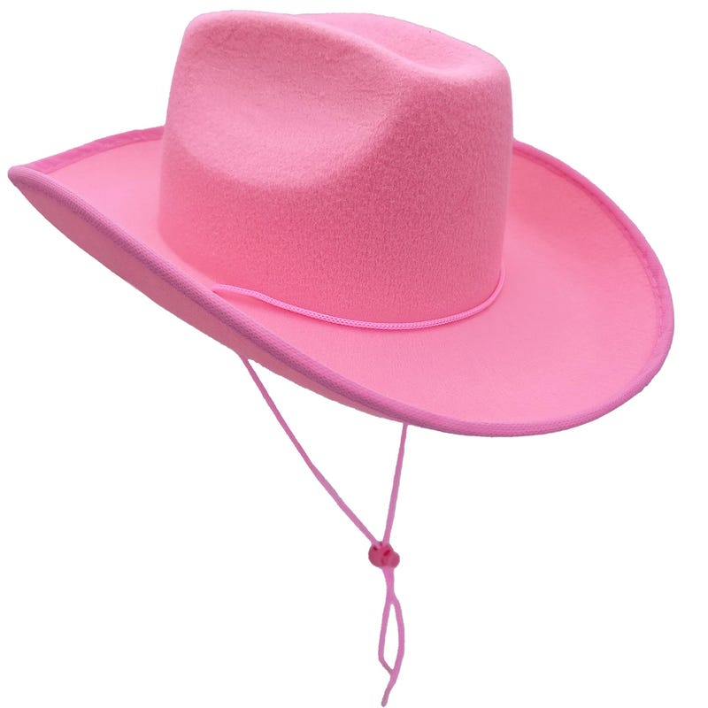 Pink Cowboy Hat - Etsy