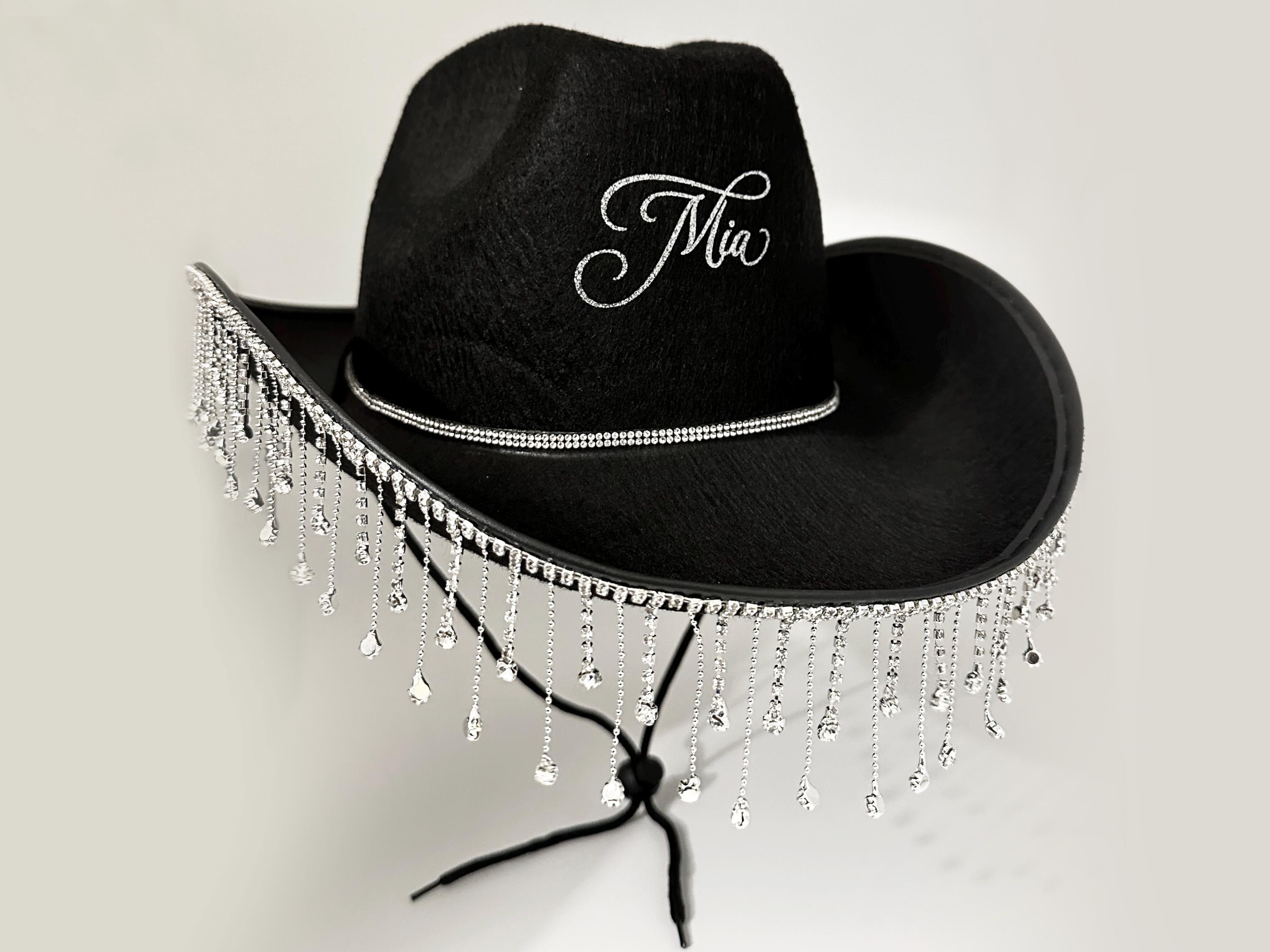 6155 4 Pcs Western Cowgirl Hat For Women Black Leather Bikini Tassel Dress s-l1200.jpg main image 2