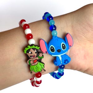 Lilo and Stitch Disney Inspired Bracelets Perfect for Disneyland and Disney World Parks or Pixie Dust Gifting for All Ages Movie Bracelet