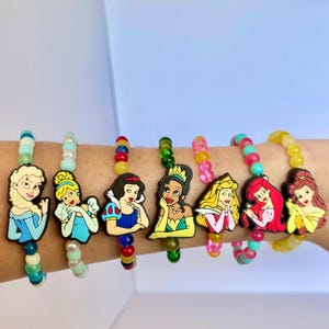 Disney Princess Inspired Bracelets for Disney Parks or Everyday Wear Perfect for Disney World and Disneyland Parks or Pixie Dust Gifting