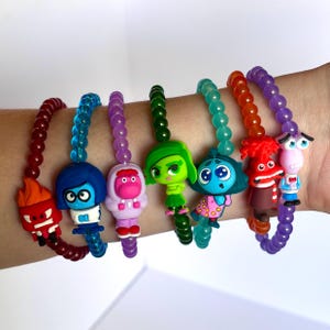 Inside Out 2 Disney Inspired Bracelets Anger Sadness Disgust Embarrassment Envy Fear Anxiety Perfect for Wearing in Disney Parks