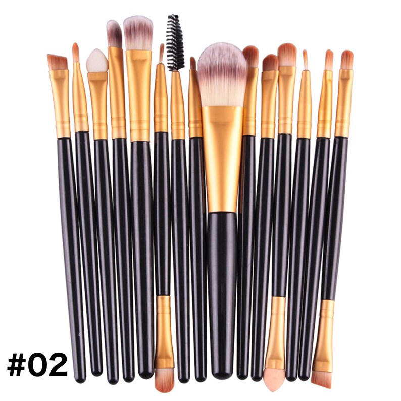 Pro 15pcs/kit Makeup Brushes Set Eye Shadow Brow Eyeliner Etsy
