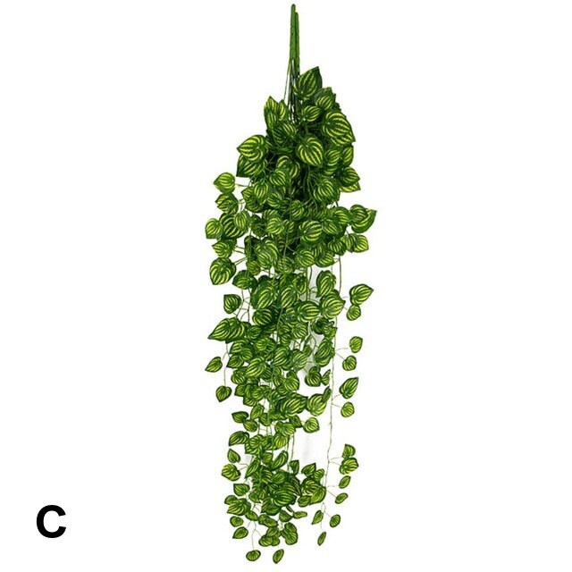 1pcs Artificial Fake Hanging Vine Plant Leaves Garland Home Etsy UK