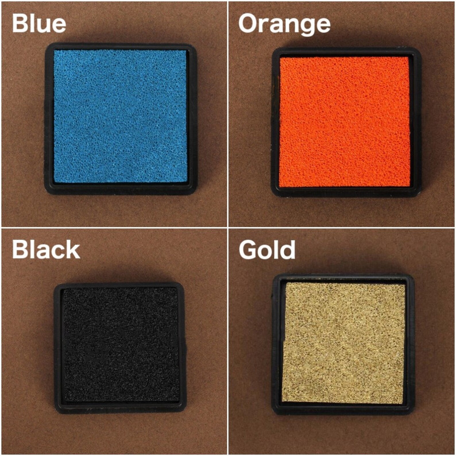 Watercolors Inkpad Craft Oil Based DIY Ink Pads for Rubber Etsy