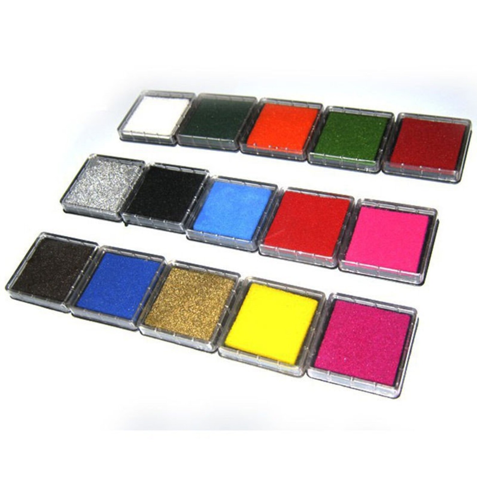 Watercolors Inkpad Craft Oil Based DIY Ink Pads for Rubber Etsy