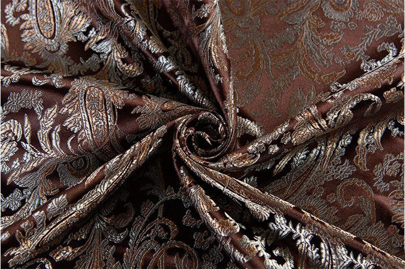 115x100cm Haute Qualité Tissu de brocart de Jacquard | Etsy