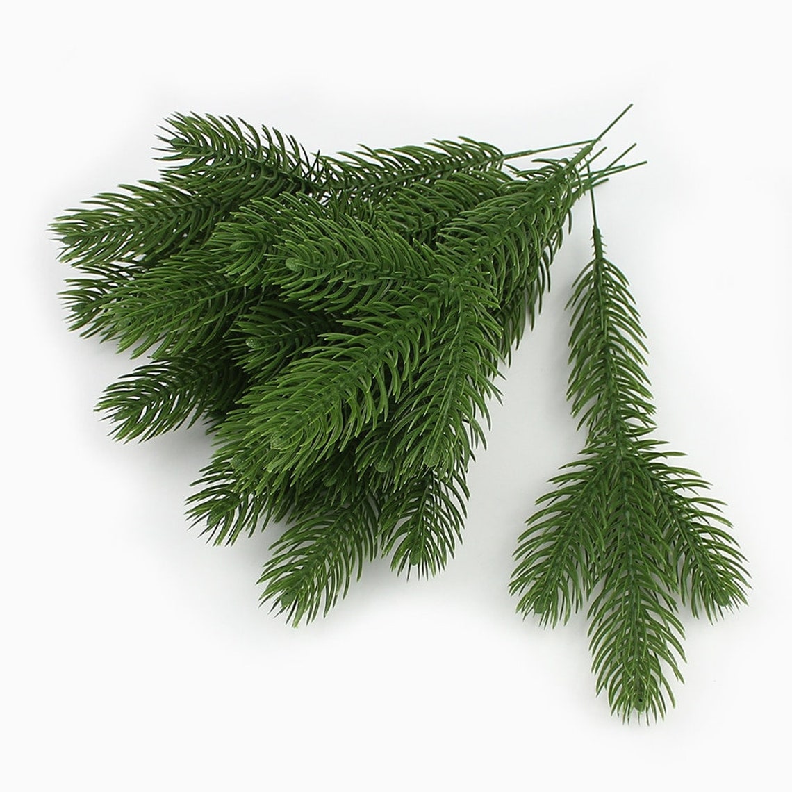 5pieces Artificial Pine Branches Fake Plants Artificial Etsy