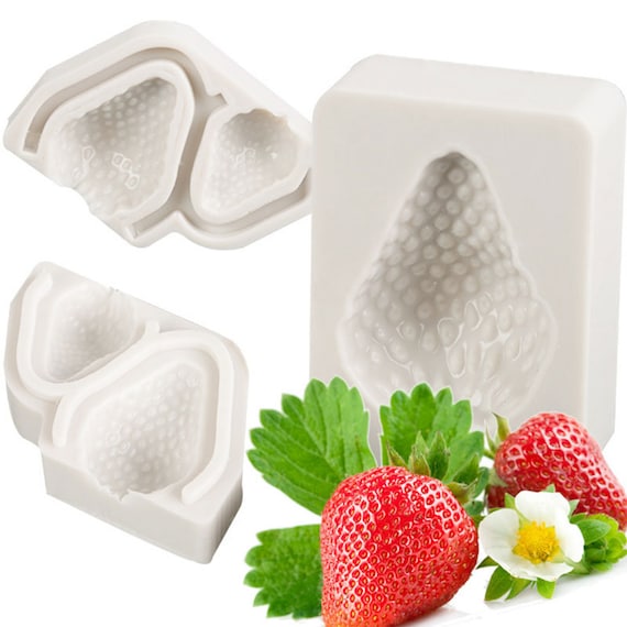 Strawberry Silicone Mold Fruit Cake Baking Decoration Kitchen