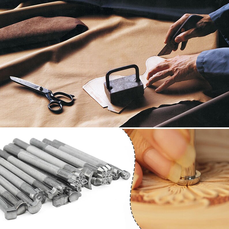 20 Pieces/set Leather Working Saddle Making Tools Carving Etsy