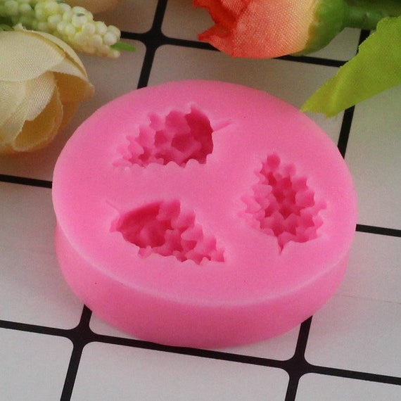 Flower Silicone Soap Mold Homemade Soap DIY Craft Soap Making Molds Grape  Round
