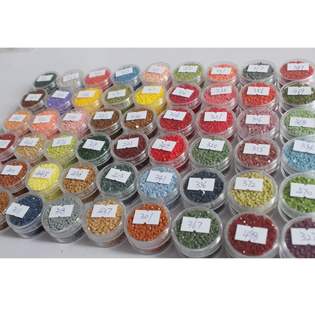 2,000pcs Beads 3760 3806 DIY Bead DMC Square Diamond Embroidery Accessory Diamond Painting Cross