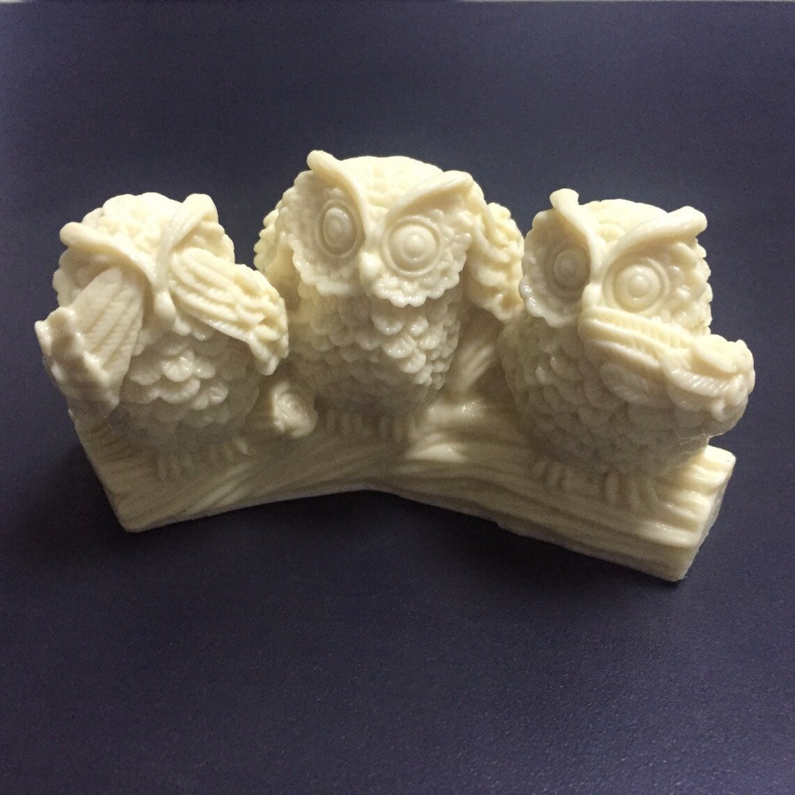 3D Owl Silicone Molds Owl Soap Mold Owls Silicone Soap Molds Etsy