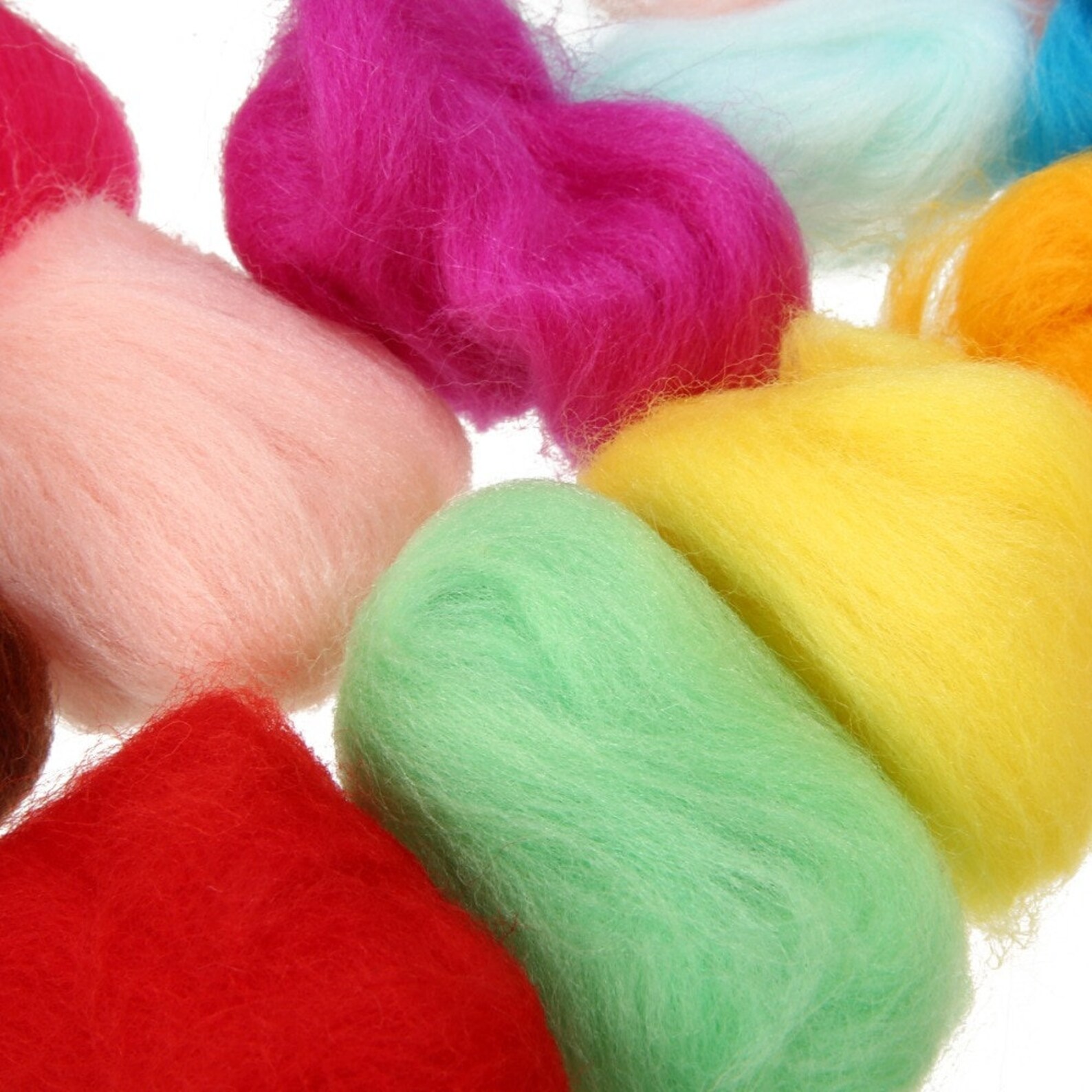 36 Colors 3g Felting Wool Fiber Wool Felt Starter Kit for Etsy