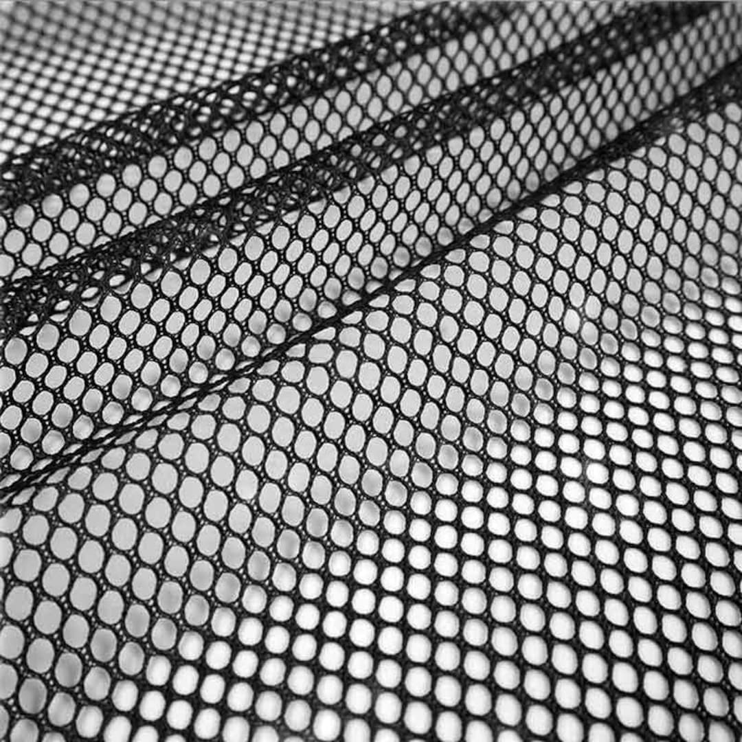 Hole 2mm Polyester Net Fabric Honeycomb Mesh Fabric For Sewing T-shirt  Sportswear Knitted Lining Fabric Cloth