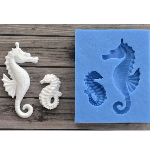 Sugarcraft Sea Horse Silicone Mold Fondant Mold Cake Decorating Tools Chocolate Gumpaste Mold