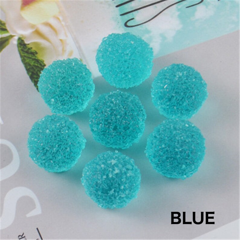 10pcs Simulation Round Candy Filler for Clear/fluffy Mud Box Etsy