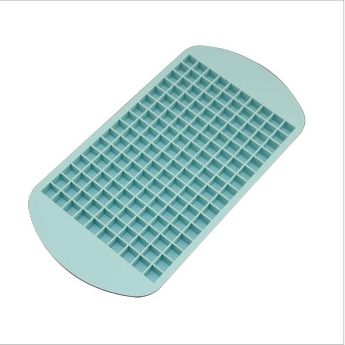 160 Grid Silicone Ice Tray Mini Square Crushed Small Ice Cube Maker Silica  Gel Mould Mold Kitchen Gadgets Bar Accessories Tools