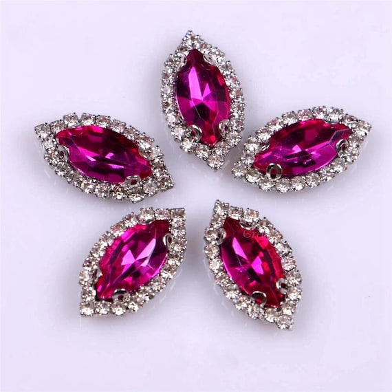 3D 10pcs Rhinestone for Nail Rose Gem Designs 3D Nails Art Decorations  Accessories Glitter Diamond Alloy Studs 