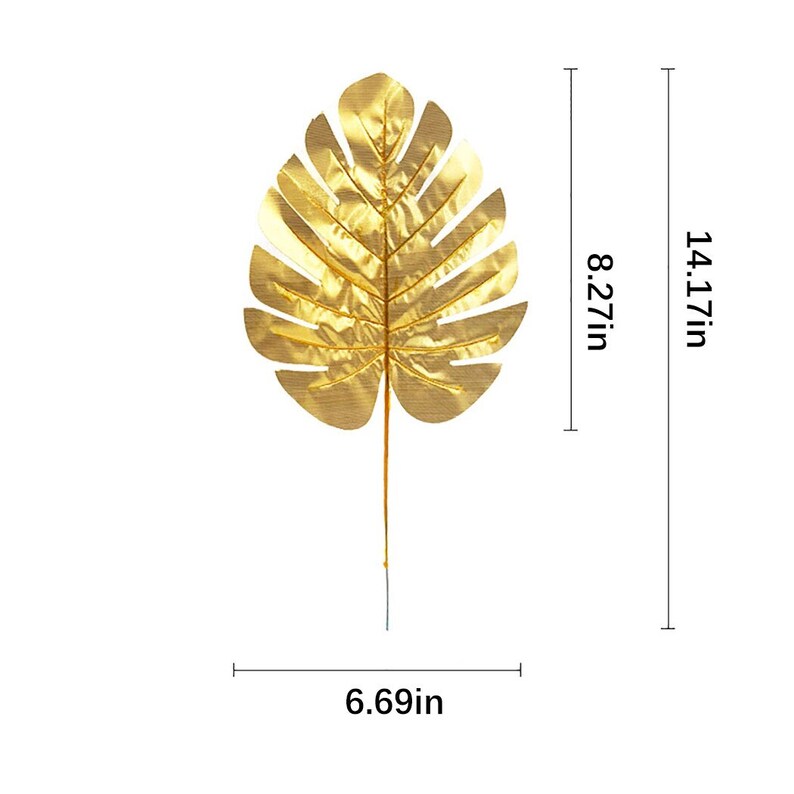 30PCS Artificial Palm Leaves Assorted Hawaiian Style Etsy