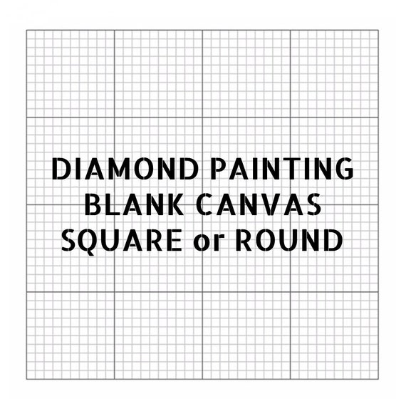 Diamond Painting - Comparison  Round vs Square Canvas 