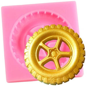 Tyre Silicone Mold Fondant Mold Cake Decorating Tools Chocolate Gumpaste Mold Baking Accessories