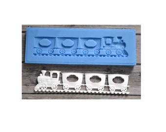 Sugarcraft Small Train Silicone Mold Fondant Mold Cake Decorating Tools Chocolate Gumpaste Mold