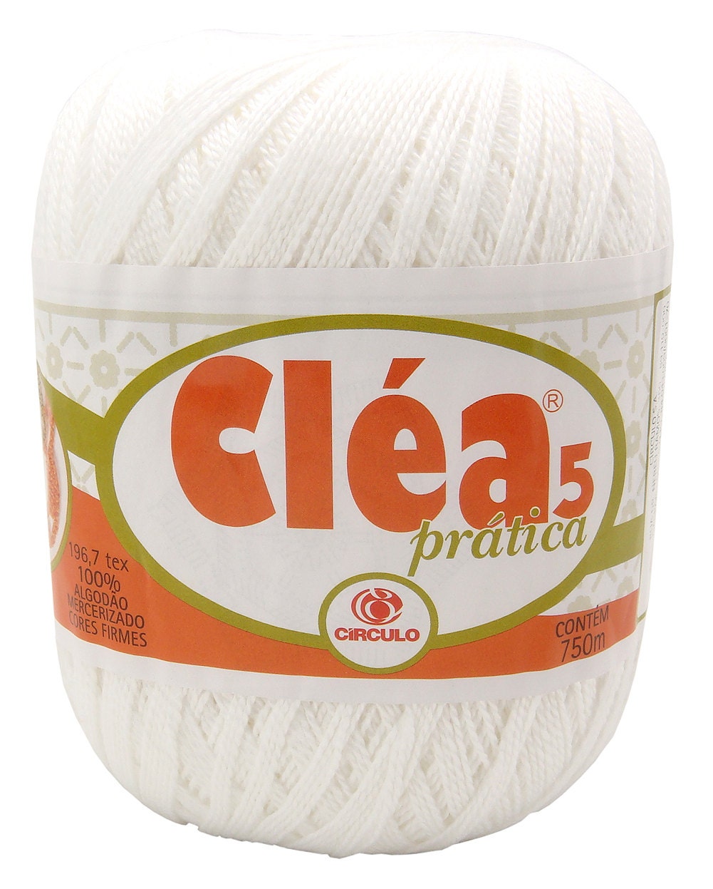 Free Ship White Clea Pratica size 5 Crochet Cotton Thread Yarn Etsy