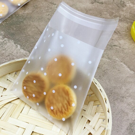 100 Pcs Plastic Flower Cookie Packaging Cupcake Wrapper Self-adhesive Bags Shan 100 Pcs Plastic Flower Cookie Packaging Cupcake Wrapper Self-adhesive Bags Shan