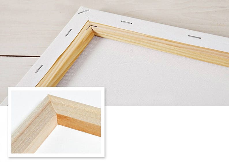 DIY Frame Painting by Numbers Wooden Frame Choose Sizes Etsy