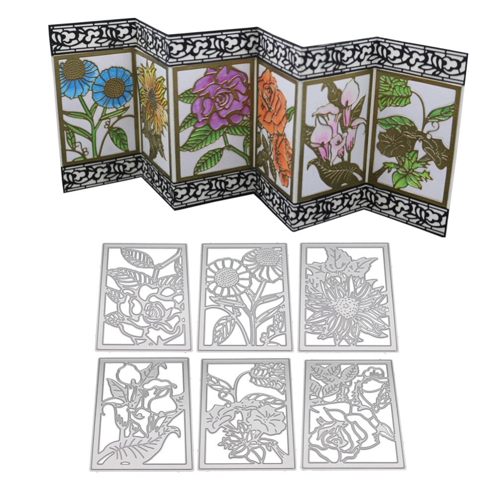 Frame Metal Cutting Dies Stencils Scrapbooking Embossing Album Card Making DIY Frame Metal Cutting Dies Stencils Scrapbooking Embossing Album Card Making DIY