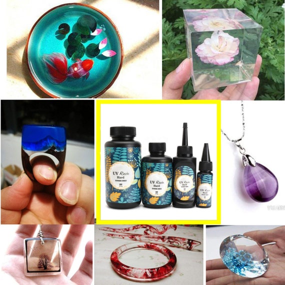 Jewelry Made by Me Resin Craft Clear Hard UV Resin 60ml
