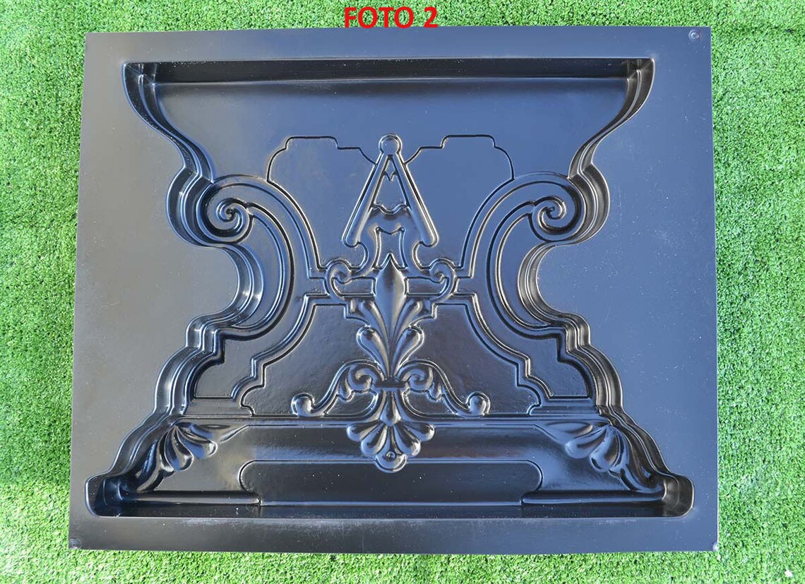 Plastic Bench Leg Mold for Concrete Silicone Mold Cement Mould Etsy