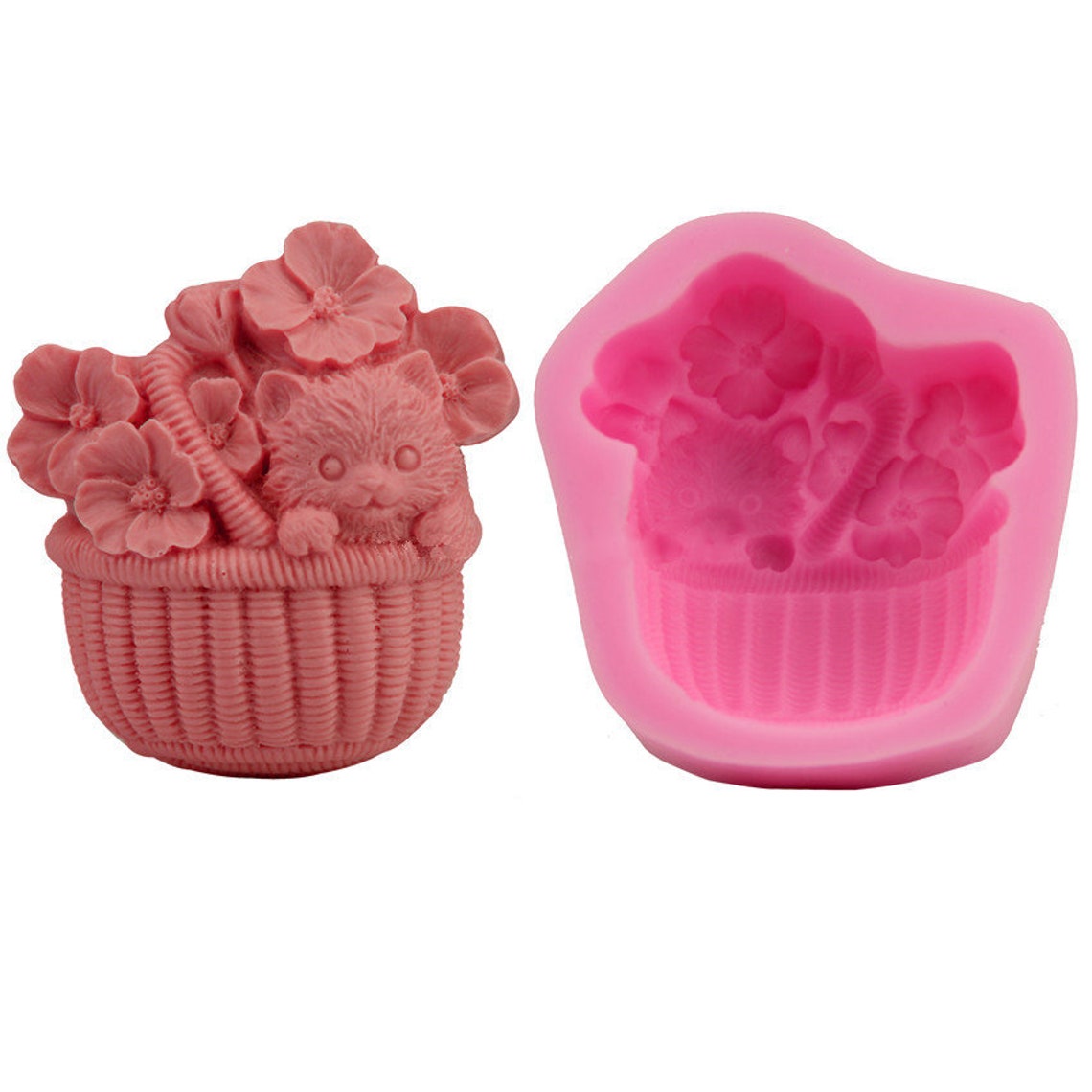 Animal Carousel Horse 3D Silicone Mold - For Fondant, Soap, Chocolate, Candy, Cake Decorating