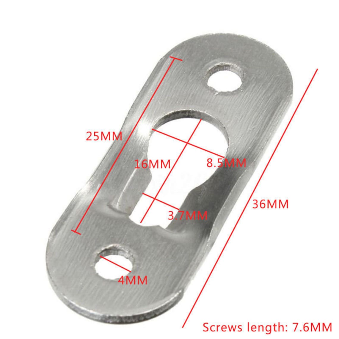 20x Heavy Duty Flat Keyhole Picture Frame Hangers Two Hole Etsy