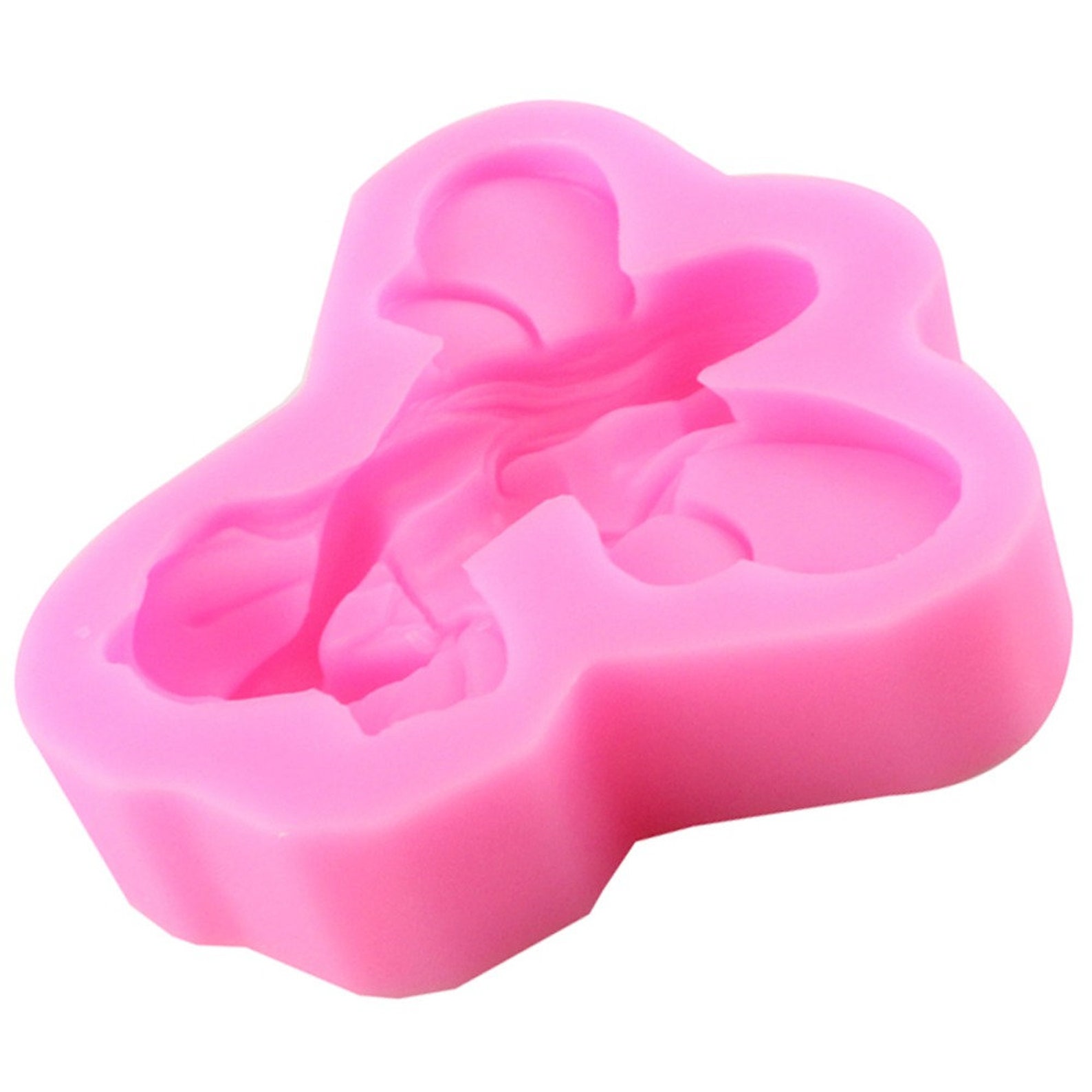 Fairy Soap Mold Resin Clay Chocolate Candy Silicone Cake Mould Etsy UK