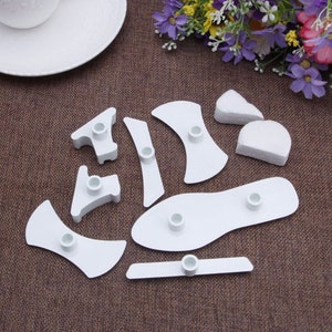 9pcs/Set High-Heeled Shoes Fondant Cake Mould Sugarcraft Baking Cutter Mold Fondant Cake Decorating Tools image 7