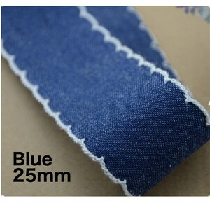 40mm 4cm 25mm Cotton Denim Ribbon Autumn Winter Handmade Tape Riband ...