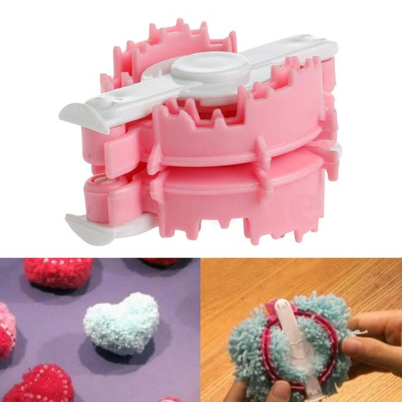 red heart pom pom maker
