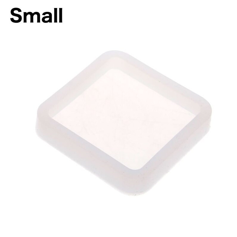 Square Silicone Mold Polymer Clay Resin Casting Craft Jewelry Etsy