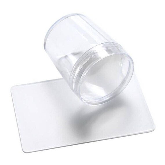Double Ended Transparent Jelly Pads Silicone Nail Art Jelly Stamper Pl |  BeautyBigBang