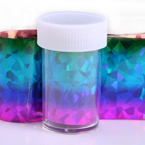 1pc 1mt Nail Art Transfer Foil Nail Sticker Tip Decoration DIY - Etsy