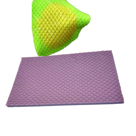 Lace Mat Mermaid Fish Scale Fondant Embosser Texture Cake Etsy