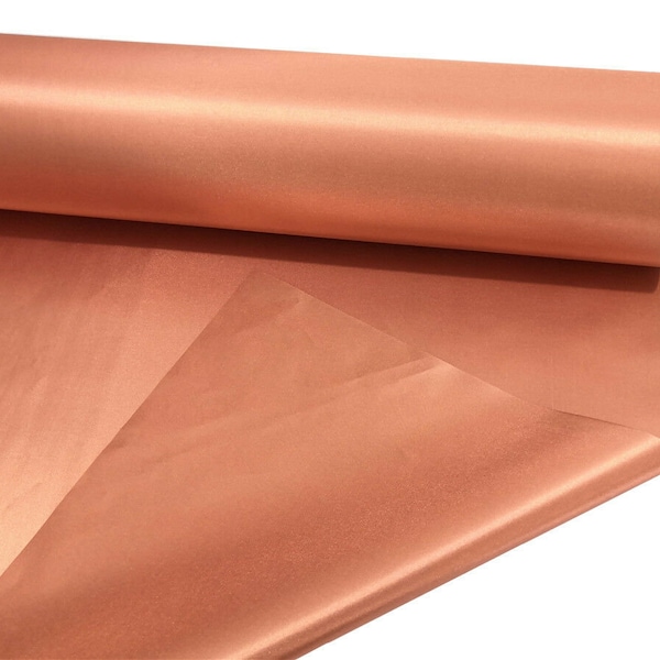 Golden Copper/Nickel RF EMF Shielding Fabric Smart Meters Electromagnetic Ground