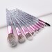 Lot 10 PCS Rubber Makeup Brushes Foundation Cosmetic Eyebrow Eyeshadow Brush Make up Brushes Sets Tools Pinceles Maquillaje 